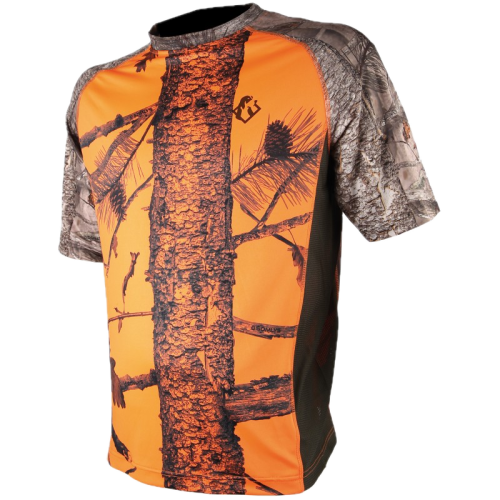 Tee Shirt Enfant camo Orange 3DX Somlys