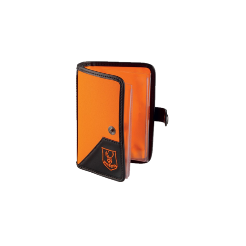 Etui pour le permis de chasse fluo Riserva R2069