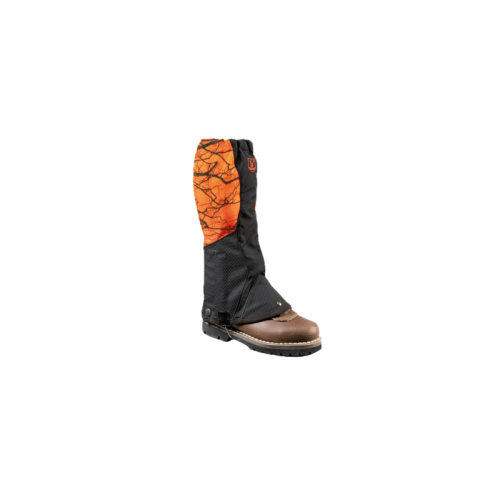 Guêtre Riserva orange fluo et Putek R2283