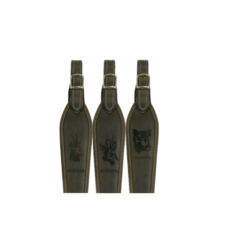 Bretelles Riserva en cuir pour Carabine